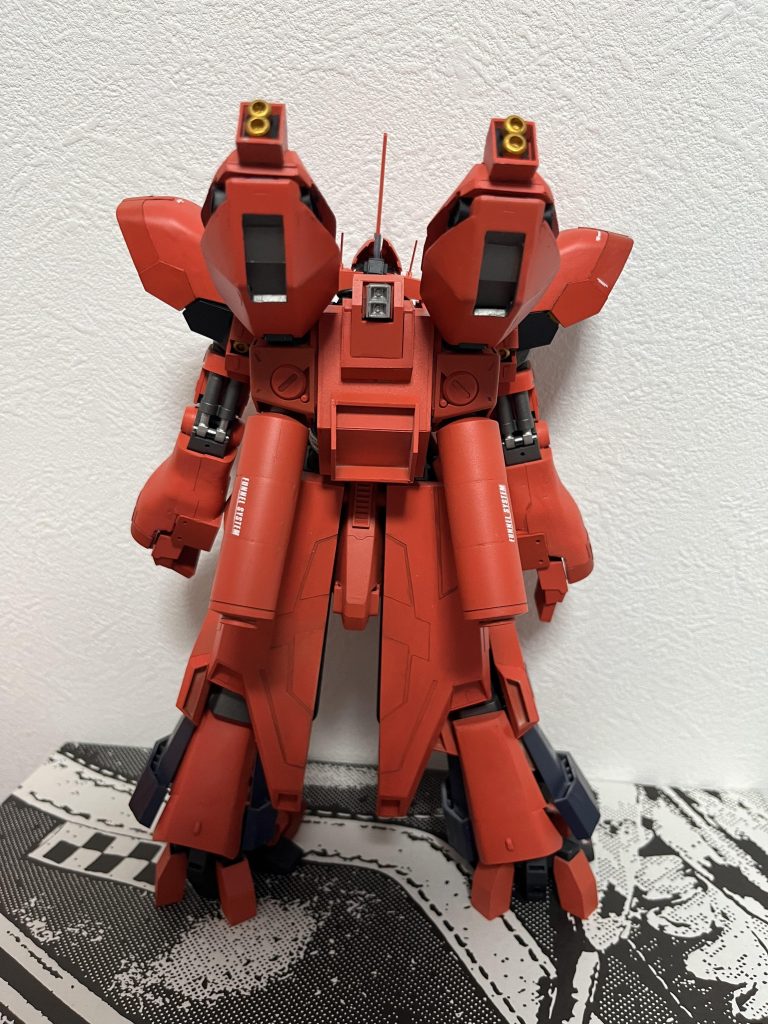 背面を見たいと言ってくださる方がいたので一応背面も一年でだいぶ傷んでるのでまた展示会とか出すならリカバリー必須になりそうです