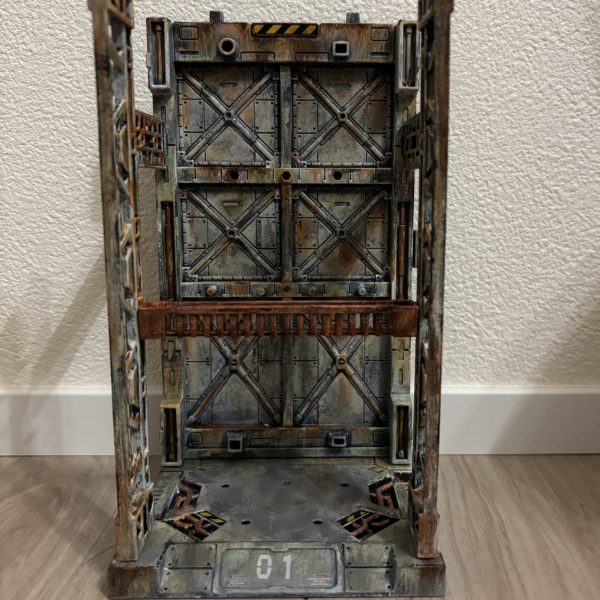 【筆塗り】格納庫