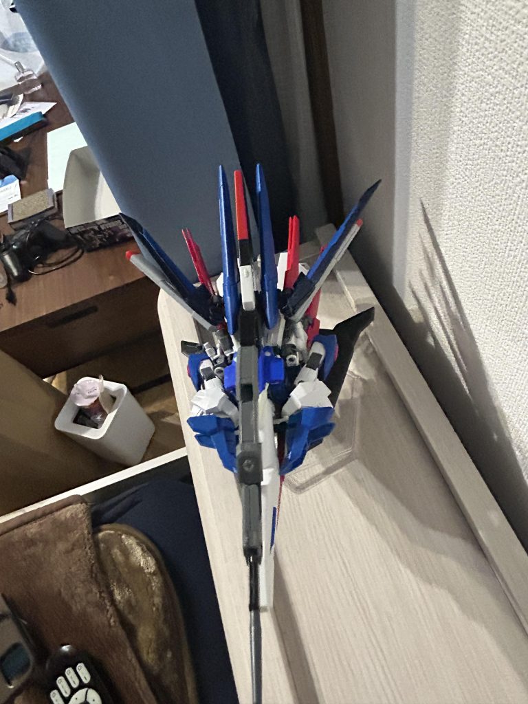 一応変形も出来ます塗装剥がれが怖く塗装前ので