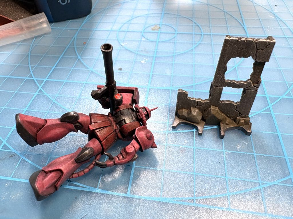 オリジン版っぽく少し赤を強めにしてみました…