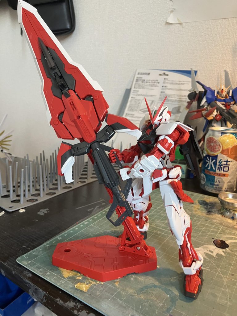 レッドフレーム改、完成–4枚目/制作者：HAKU0