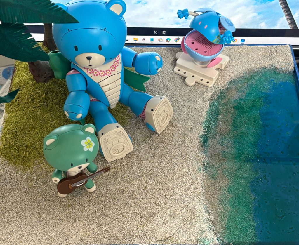 波の表現つけてなくて見せた人にダメ出しもらったバージョン