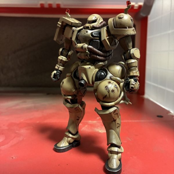 軍警ザク(GQ)砂漠戦仕様