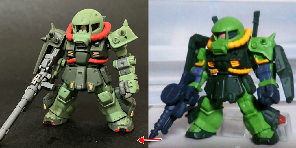 改造後←改造前