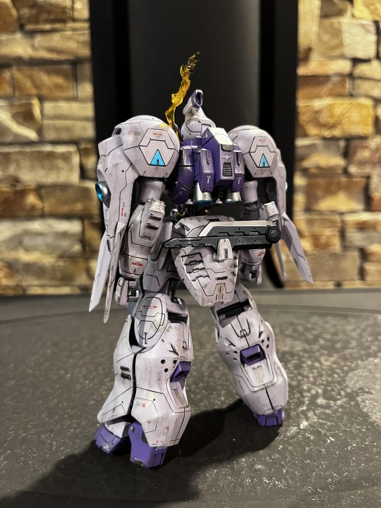 バックショットはこんな感じです♪今回キマリスと言うことでアニメよりのパープルにしました(っ ॑꒳ ॑c)