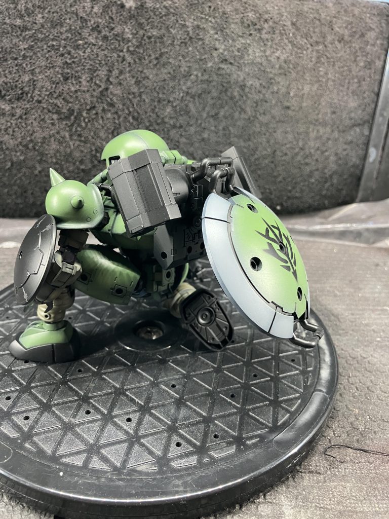 レーダードームはもう少し跳ね上げたかったです 調整したいと思います