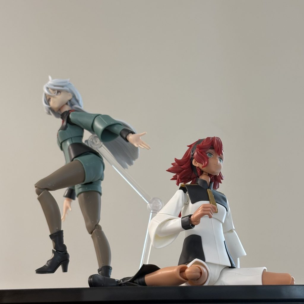 積んでいたミオリネを開封して急いでぱち組みしました。男性キャラもキット化してくれないかなー。ではでは