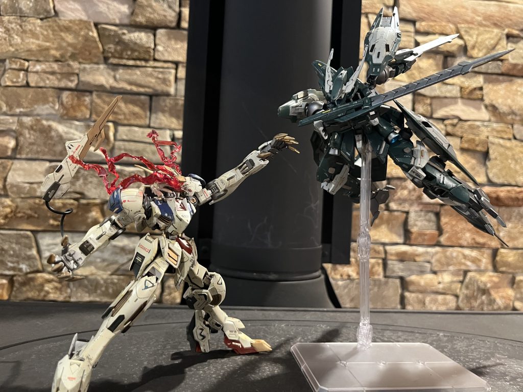 そして念願のルプスレクスとの戦闘シーンを再現!!ずっとこの並びが見たかったので満足です( *´꒳`*)