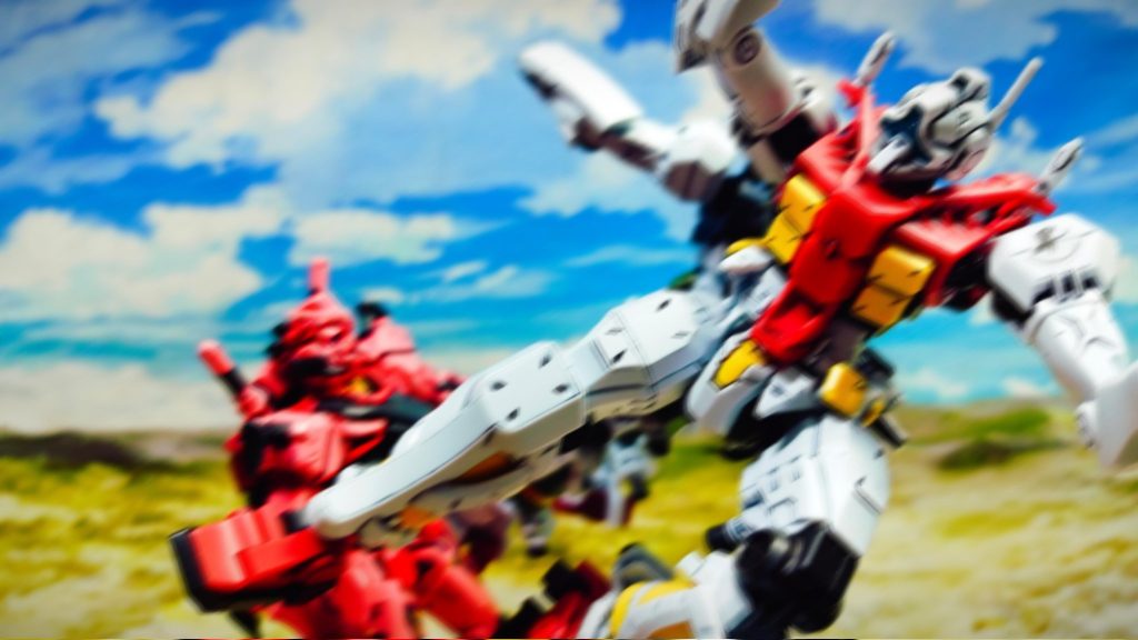 ジークアクス４話をプラモデルで再現–7枚目/制作者：ゆーかりぷたす