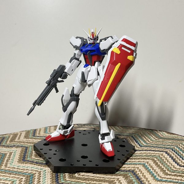 初投稿！egストライクガンダム
