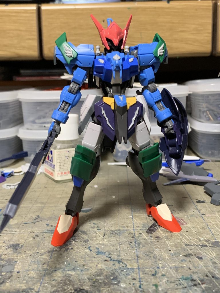 こんな感じに。おおよそ5mm延長できました。