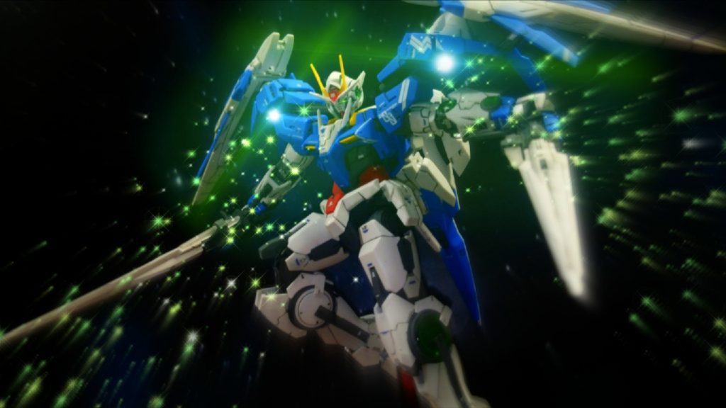 刹那機の中ではダブルオーが１番ボリュームあって作った甲斐があるよね(作るのはメンドイ)