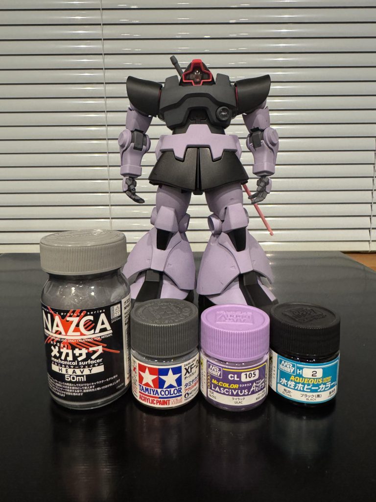 使った塗料をメモ用に