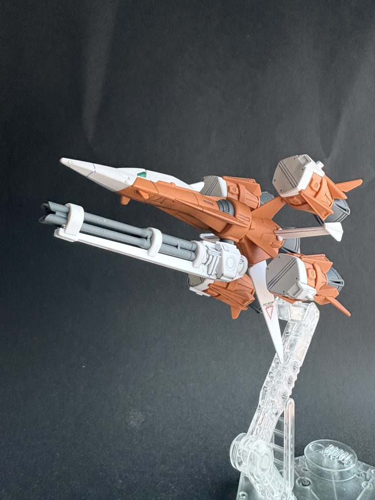 ガンバレルストライカー。素組み。墨入れとトップコートだけ。