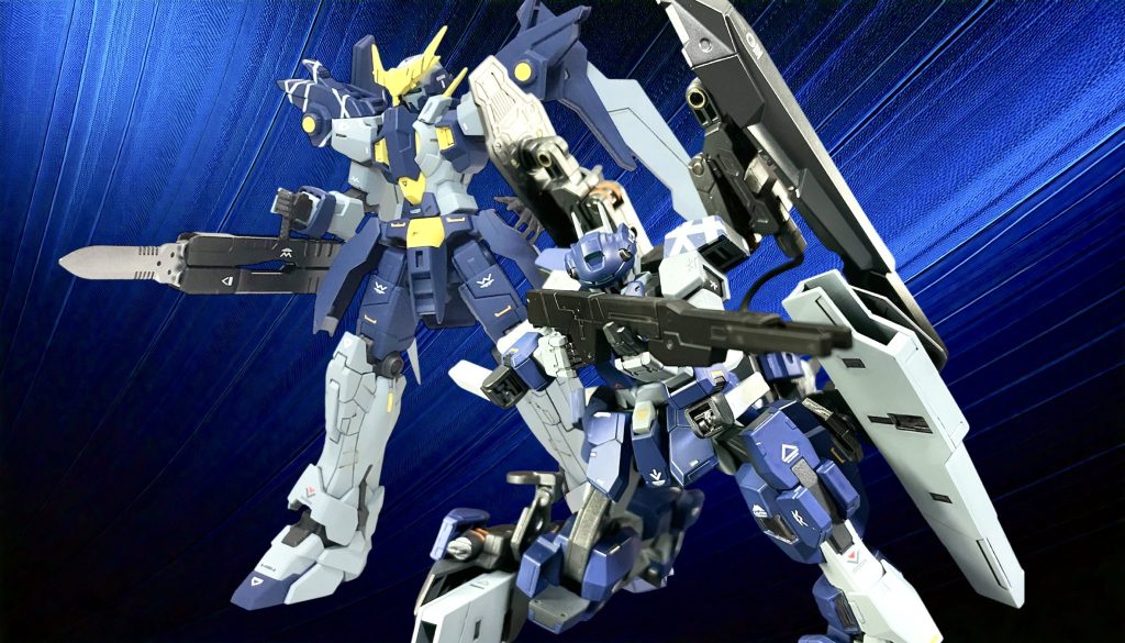 続きまして、dopeさんの機体と並びでポージング。デカールやカラーリングも統一しています。(カラーリングは少し私が黄色を使いすぎてしまうという暴走をしてしまいましたが…💦)コラボ画像はdopeさんが作ってくださいました✨