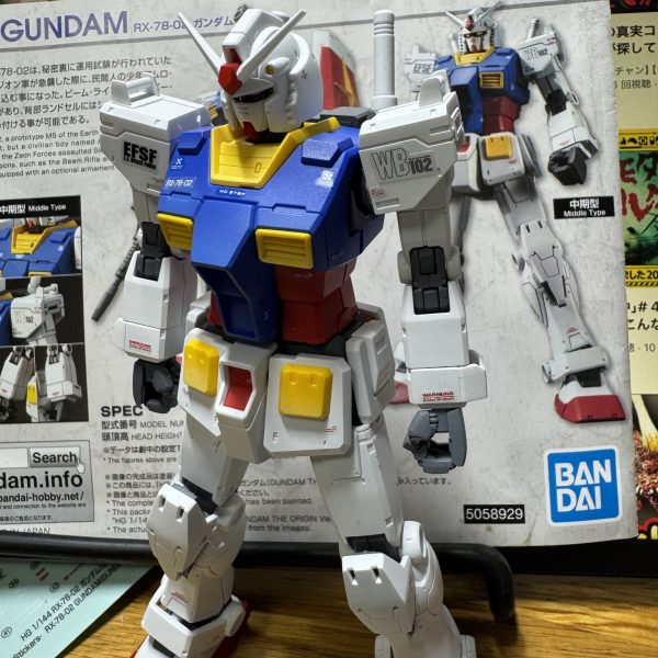 デカール貼り完了