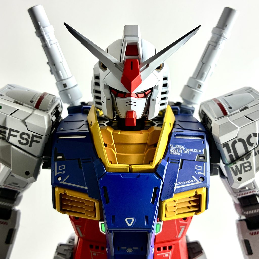 最後までご覧頂きありがとうございました！本作品は7/9〜7/11までヤフオクに出品予定ですPG UNLEASHED 1/60 RX-78-2 ガンダム　塗装済完成品https://auctions.yahoo.co.jp/jp/auction/1191885017