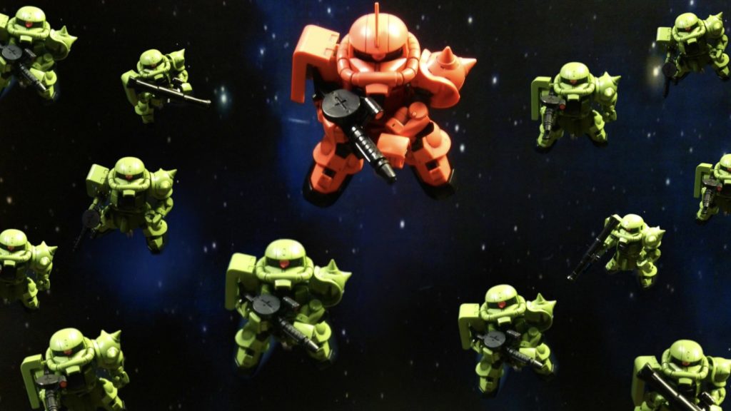 SDだとザコ集団っぽく見えるのは何故だろうゲームのせいか?