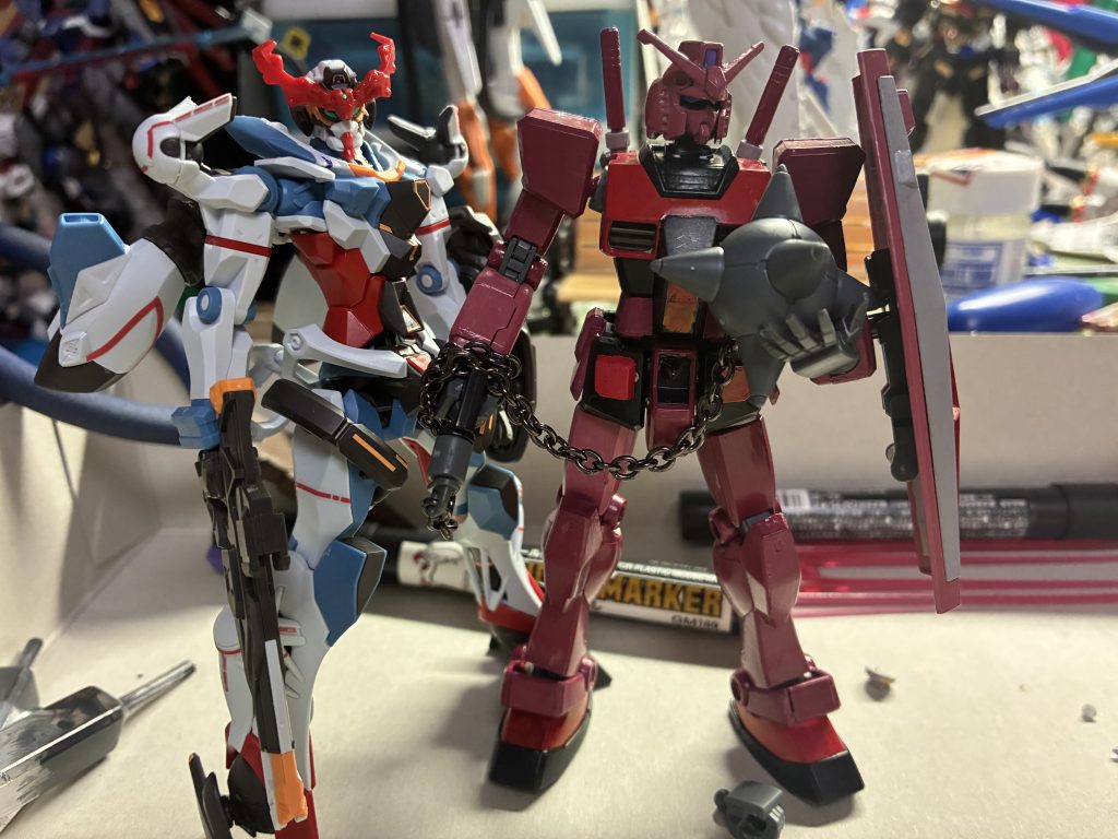 HGUC　赤いガンダム(偽)