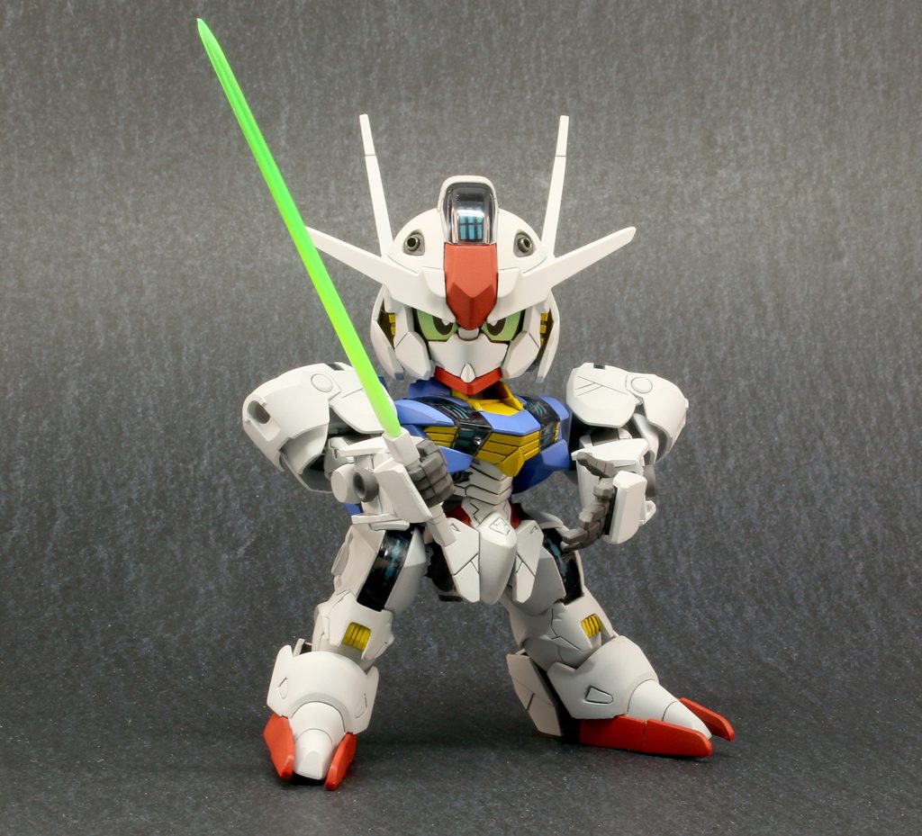 ビームサーベル 演習出力の緑です。