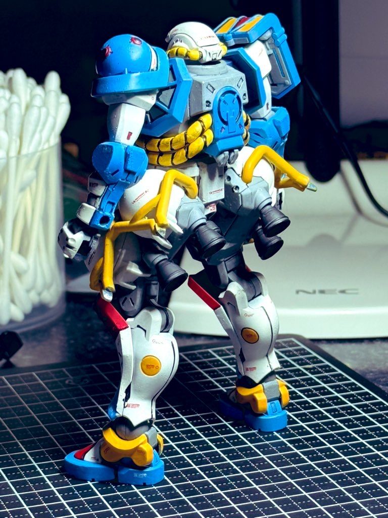 軍警ザク【ホビーハイザックver.】–4枚目/制作者：ぐりこ