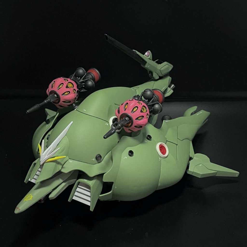  赤いガンダムが完成したのでシャアとララァの合体 (物理)モードビット接続はどちらも3mm軸なので換装は容易