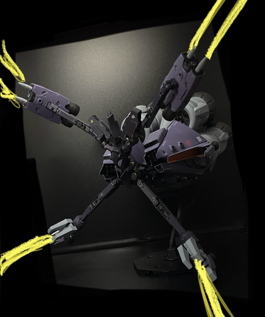 雑な薙ぎ払いビームサーベル