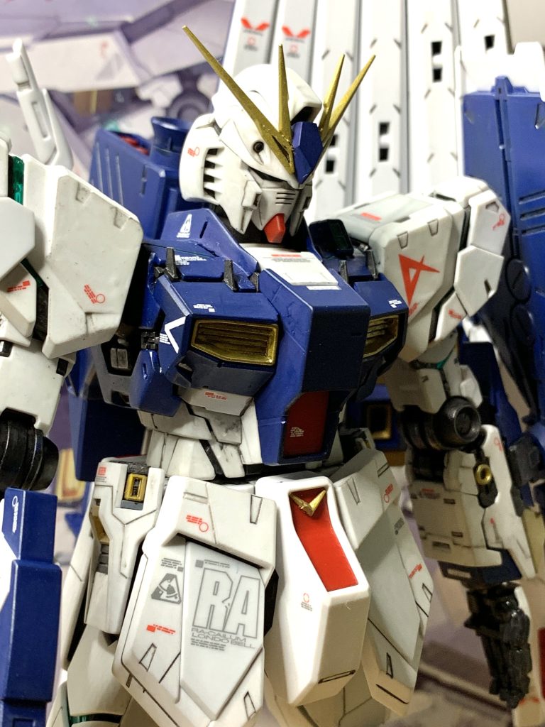 全身サイコフレームνガンダム