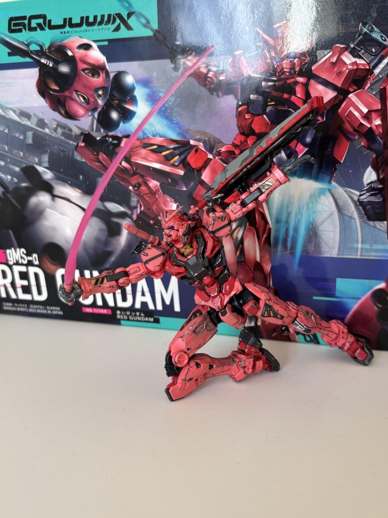 赤いガンダム–3枚目/制作者：riko