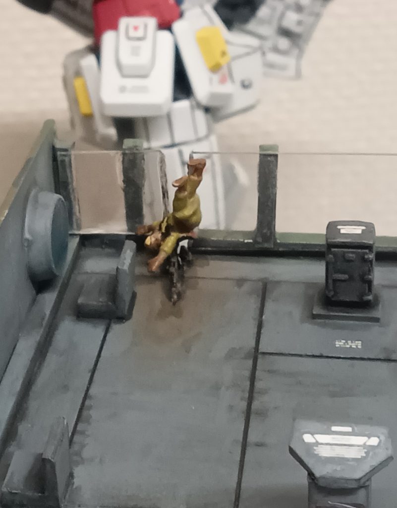 このシーンを再現したかった。 ドレンの最後。