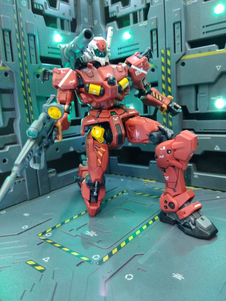 色分け良し、可動良好、合わせ目もほとんど無し、良いキットでした。セイラ専用軽キャノンも発売が楽しみです、買えればですけど（笑）