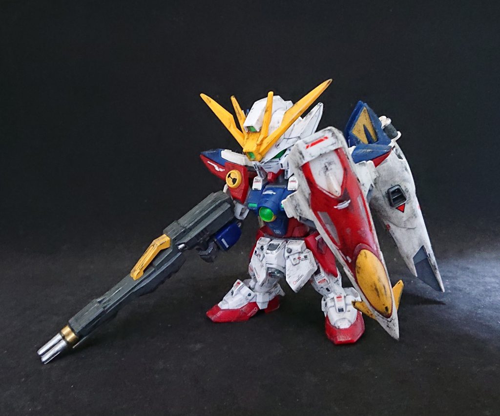 SD ウィングガンダムゼロ–2枚目/制作者：katana