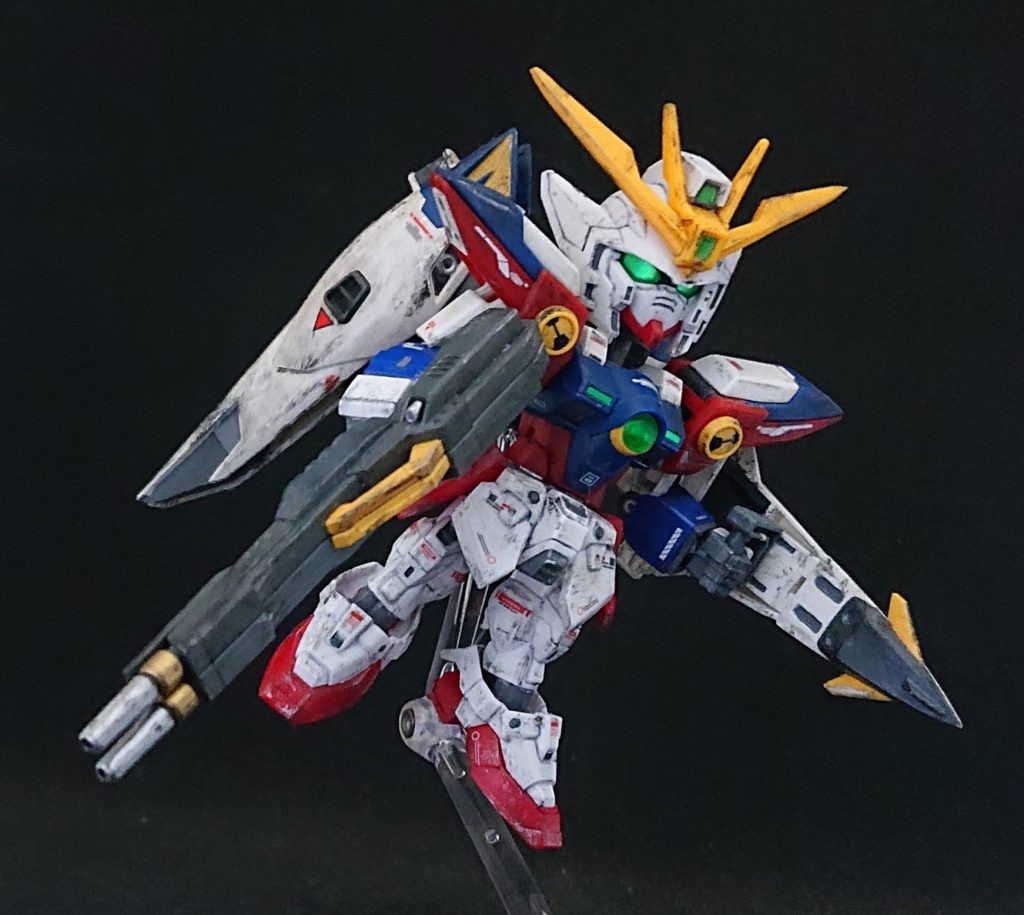 SD ウィングガンダムゼロ–4枚目/制作者：katana