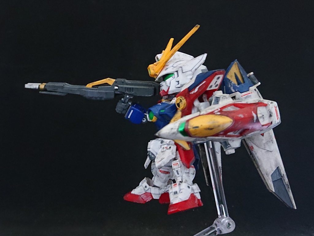 SD ウィングガンダムゼロ–5枚目/制作者：katana