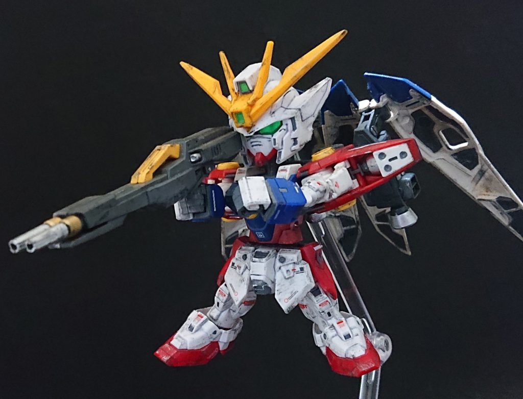 SD ウィングガンダムゼロ–3枚目/制作者：katana