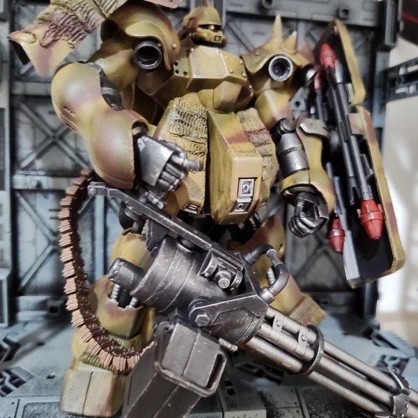 ギラドーガ　迷彩塗装