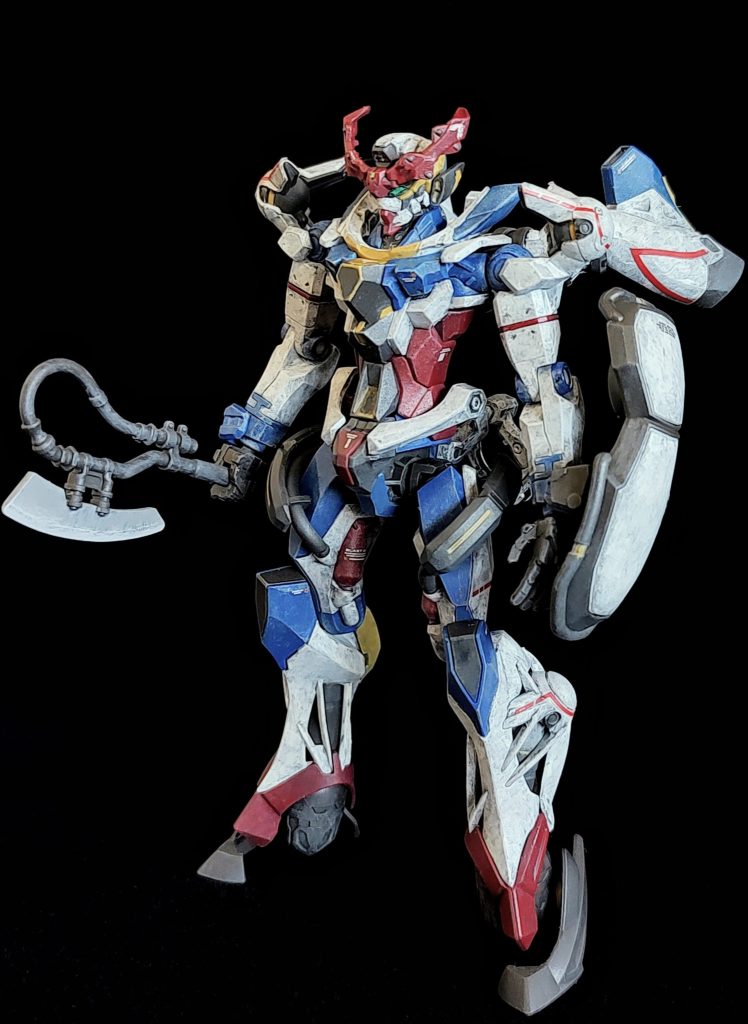 ジークアクス 筆塗り仕上げ–3枚目/制作者：@azecchi