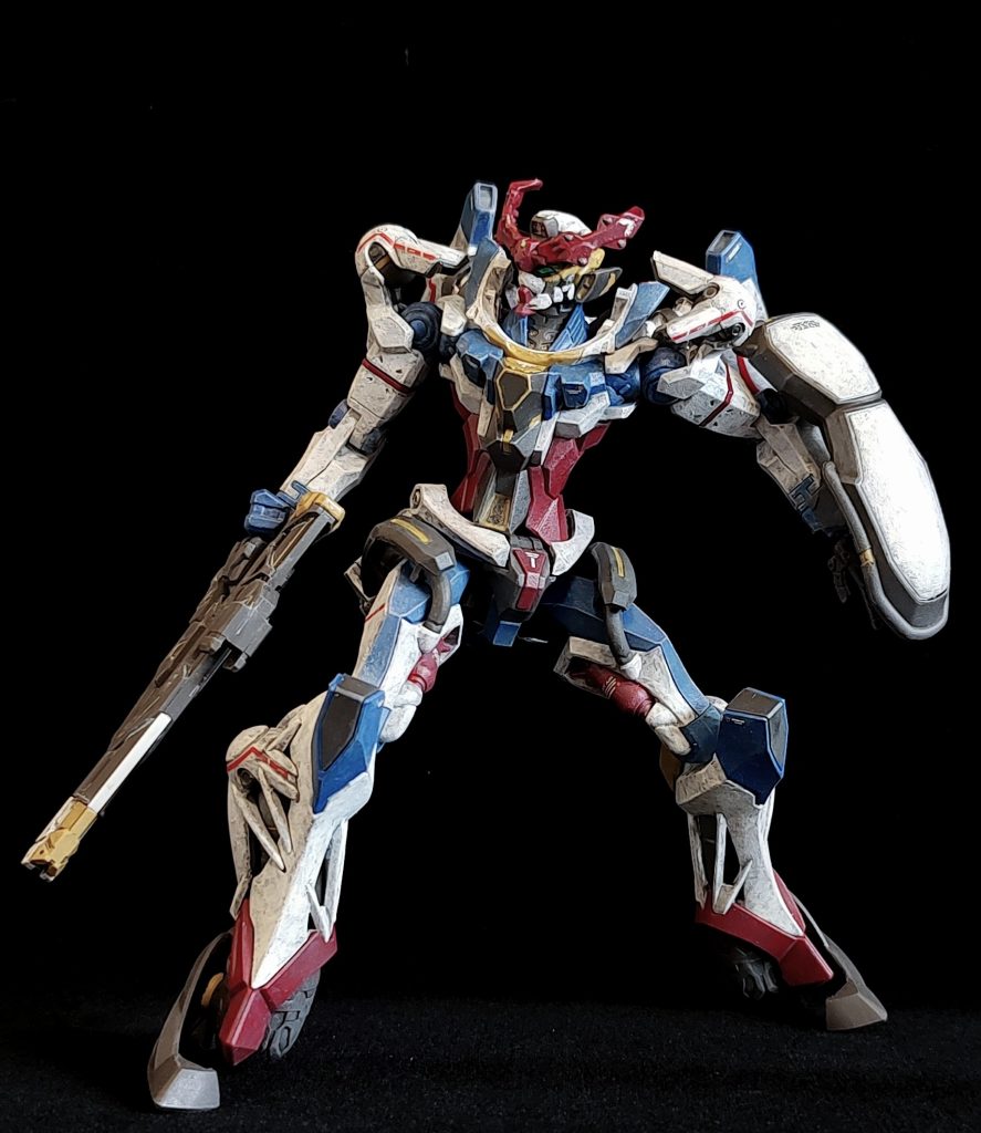 ジークアクス 筆塗り仕上げ–4枚目/制作者：@azecchi