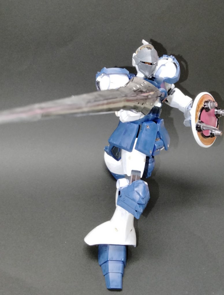 エグザべ君ギャンのランサーに負けない立派な槍です