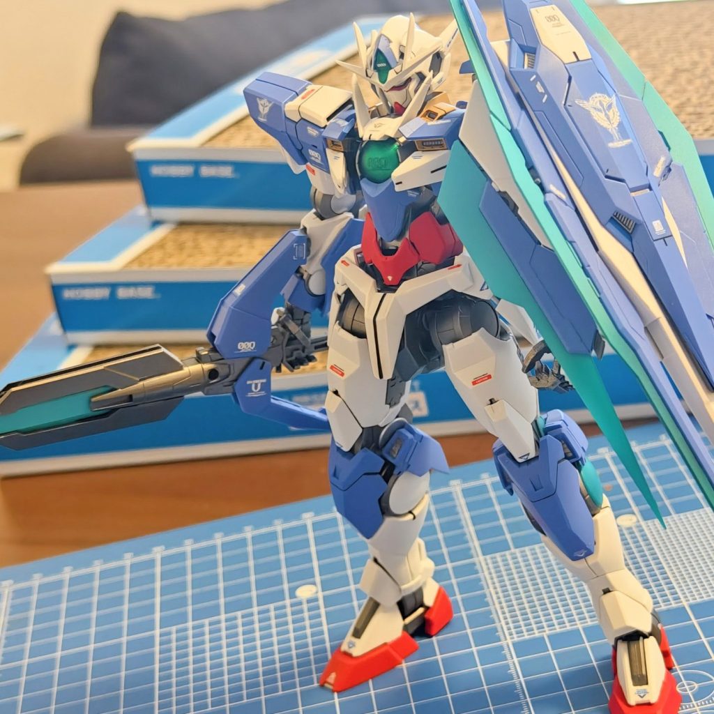 MG ダブルオークアンタ｜かつらくさんのガンプラ作品｜GUNSTA（ガンスタ）