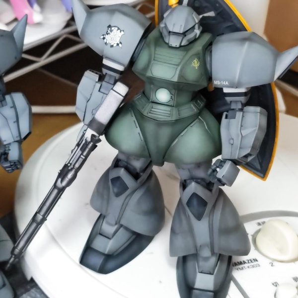 ついでに塗装の量産型ゲルググ