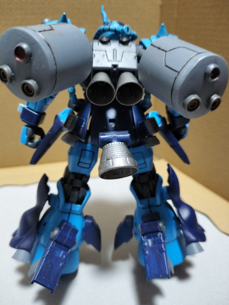 ホバー用に熱核ロケットエンジン？に変更。その為スラスター、推進剤追加