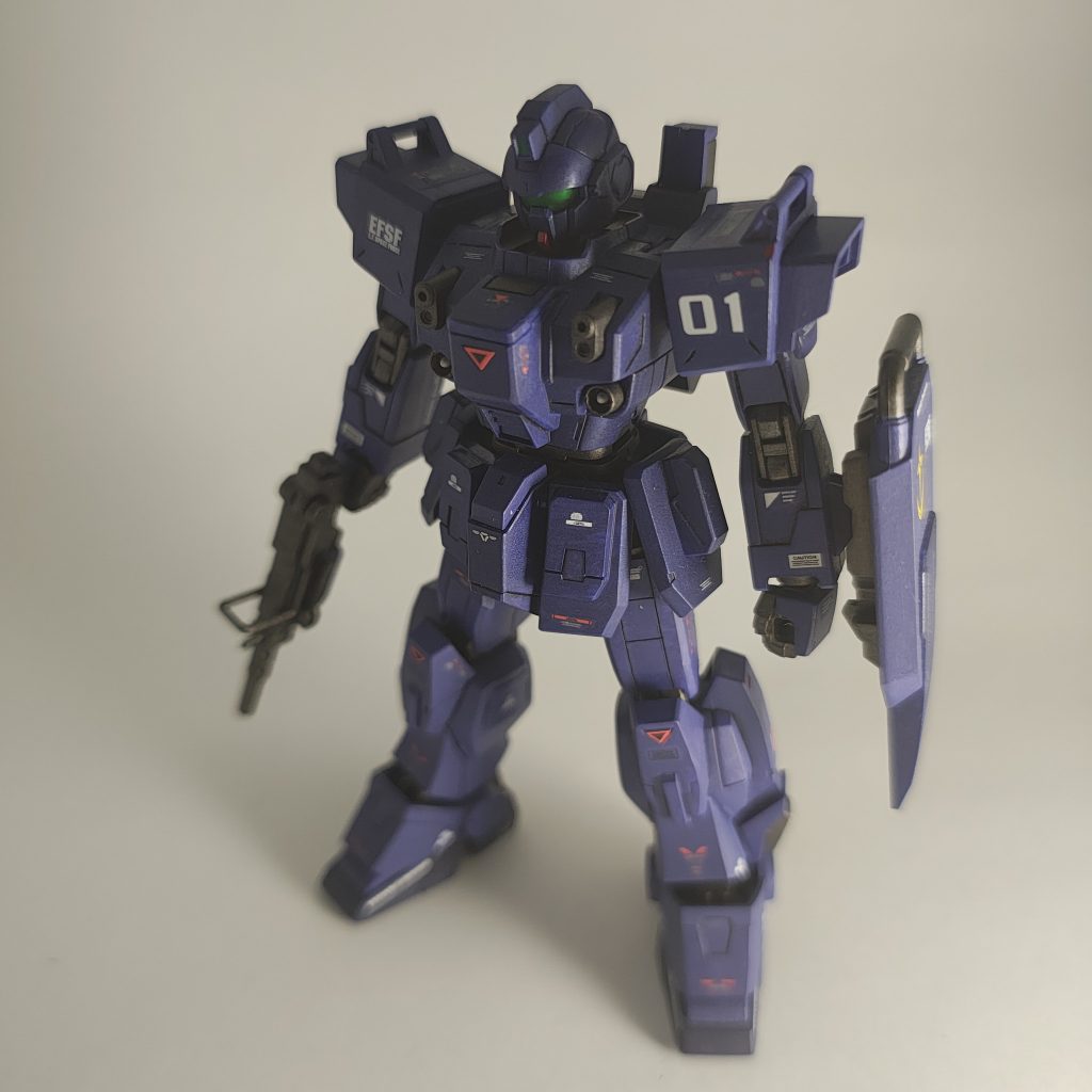 HGUC ブルーディスティニー1号機 “EXAM” 筆塗り全塗装