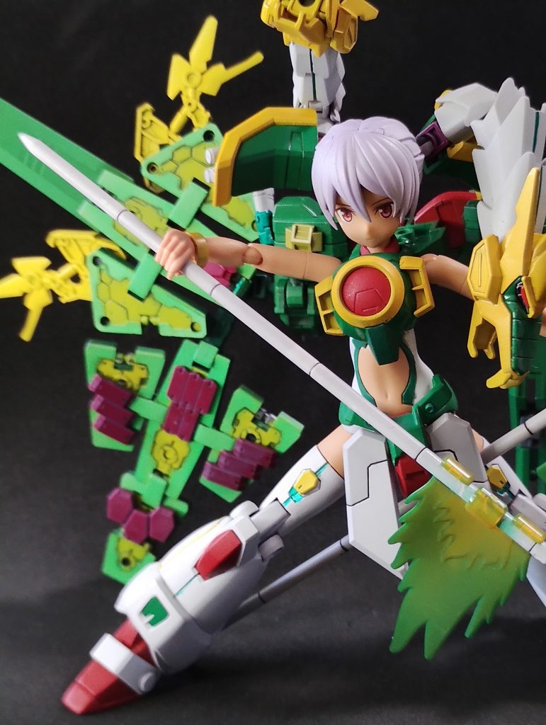 HGCFドラゴンガンダム×30MS