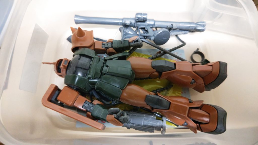 仮組み完了したところ💦(翌日にはバラされました)