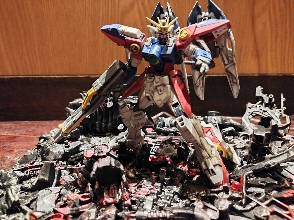 【リーブラ最終決戦】ウイングガンダムゼロ–7枚目/制作者：Hw