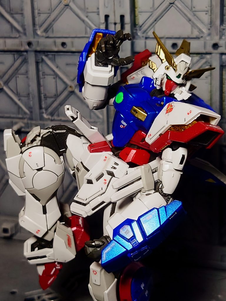 RGシャイニングガンダム–4枚目/制作者：sakuzou