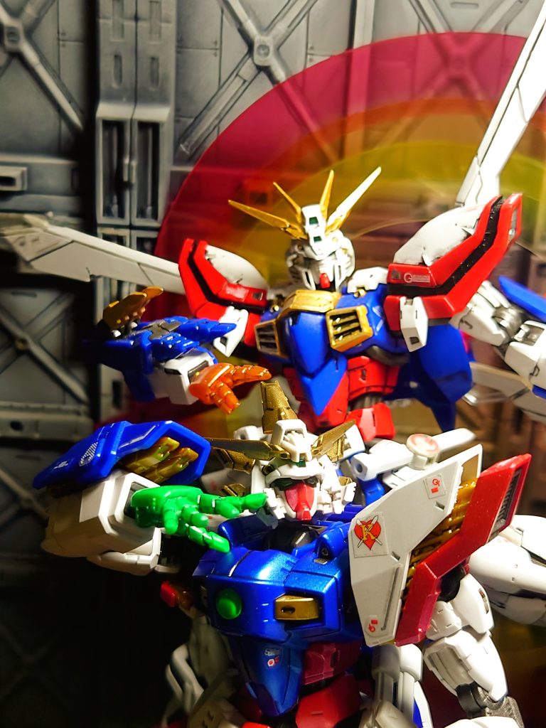 RGシャイニングガンダム–2枚目/制作者：sakuzou