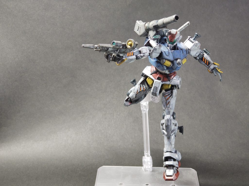 うまくならないポージング(説明書の真似)