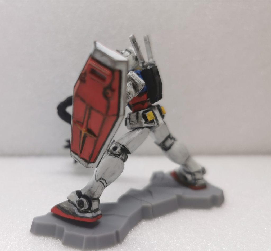 盾の星が難しかったですがスミイレとウェザリングで誤魔化せます。